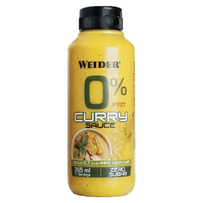 Sos curry, Weider, 0% zahăr și grăsimi