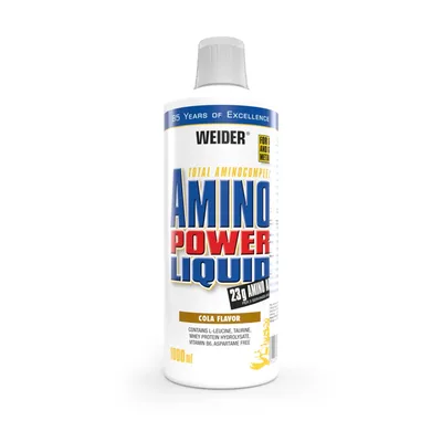 Aminoacizi lichizi, WEIDER, Amino Power Liquid, cola, 1L