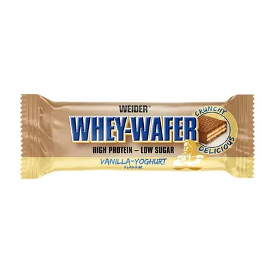 Baton proteic, Weider, 32% Whey, vanilie-iaurt, 35 g