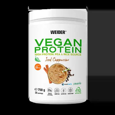 Proteină Vegană, Weider, 750g, iced-capuccino