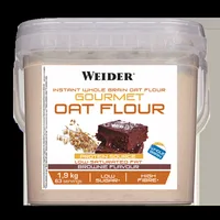 Făină integrală de ovăz, WEIDER, Gourmet, brownie, 1,9 kg