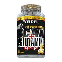 Supliment aminoacizi Weider BCAA + L-Glutamine, 180 capsule