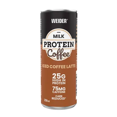 Băutură proteică, WEIDER, Low Carb Protein Coffee, 250 ml