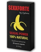 Sexxforte – capsule pentru marirea performantelor sexuale – 20 cps