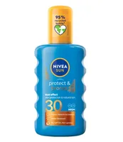 Nivea Sun Protect & Bronze cu SPF 30 - spray cu protectie solara pentru bronzare – 200 ml