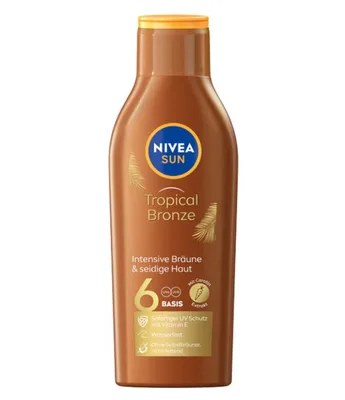 Nivea Sun cu SPF6 - lotiune autobronzanta cu protectie solara – 200 ml