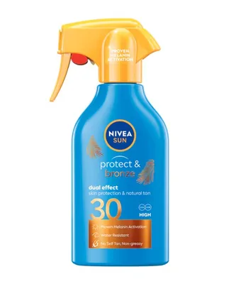Nivea Sun Protect & Bronze - spray cu protectie solara pentru bronzare, SPF 30 - 270 ml