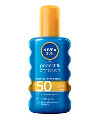 Nivea Sun Protect & Dry Touch - spray cu protectie solara, SPF 50 - 200ml