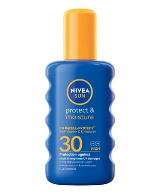 Nivea Sun Protect & Moisture - spray cu protectie solara, SPF 30 - 200 ml