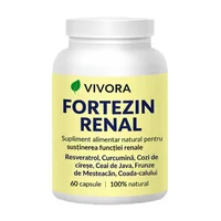 Fortezin Renal – capsule create pentru a sprijini rinichii și întregul aparat urinar – 60 cps