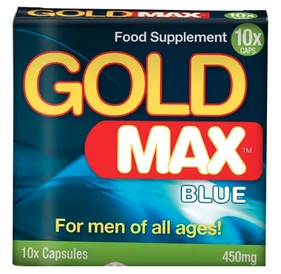 Gold Max Men - capsule pentru marirea libidoului - 10 cps