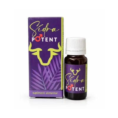 Sidra Potent - supliment pentru energie și vitalitate masculină – 10 ml