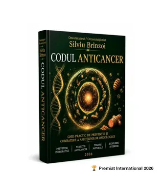AxioMed Codul Anticancer Editie Tiparita - carte in format A5, 400 pagini