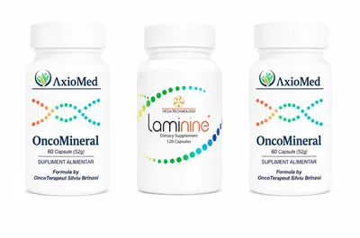 AxioMed Pachet Premium Laminine + 2 OncoMineral – supliment pentru regenerare celulara si imunitate activa