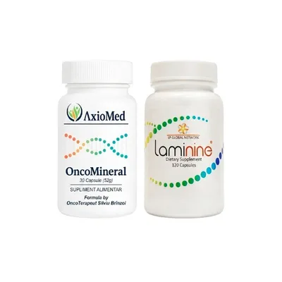 AxioMed Pachet Premium Laminine + OncoMineral – supliment pentru regenerare și imunitate