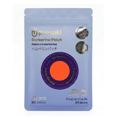 Purisaki – pachet plasturi de slabit cu berberina – 30 plasturi