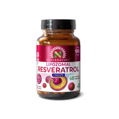 Hypernatura Lipozomal Resveratrol – supliment alimentar antioxidant – 60 cps