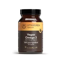 Hypernatura Vitamunda Vegan Omega 3 – supliment alimentar - 60 cps