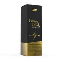 Gel de masaj Intt Energy Drink, incalzire, 90g