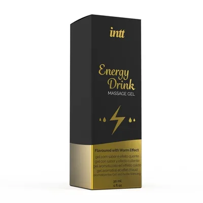 Gel de masaj Intt Energy Drink, incalzire, 90g