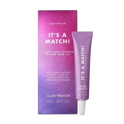 Stimulator lichid, Bijoux Indiscrets It's a Match, 10ml
