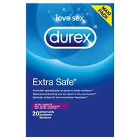 Prezervative, Durex, Extra Safe, 20 buc
