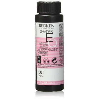 Vopsea nuantatoare, Redken Shades EQ, 06 T Iron