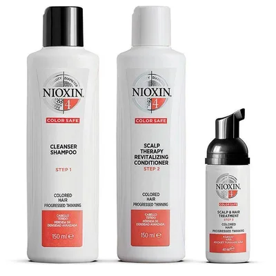 Set Îngrijire Păr, Nioxin 4, pentru păr vopsit