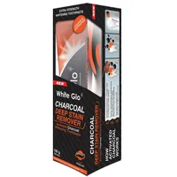 Pasta de dinți White Glo, Charcoal Deep Stain Remover, 100ml