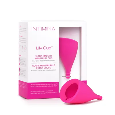 Cupă menstruală Intimina Lily Cup, mărime B, utilizare până la 8 ore
