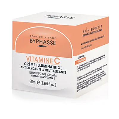 Cremă iluminatoare pentru față cu vitamina C, Byphasse, 50ml