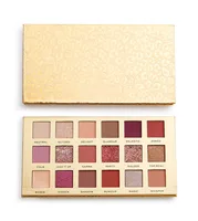 Paletă farduri de pleoape, Revolution Beauty, New Neutral, 18 nuanțe