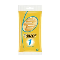Aparat de ras clasic, Bic, sensitiv, set 5 bucati
