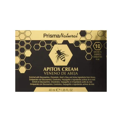 Cremă picioare Prisma Nat, Apitox, 40ml, negru