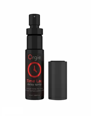 Lubrifiant Intim, Orgie, Tingling and Warming, ulei de cânepă, 25 ml, negru