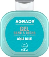 Gel de duș, Agrado, Aquablue, albastru, 750ml