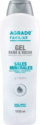 Gel de duș, Agrado, săruri minerale, 1250ml