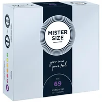 Prezervative Mister Size 69 mm, ultra subțiri, 36 bucăți