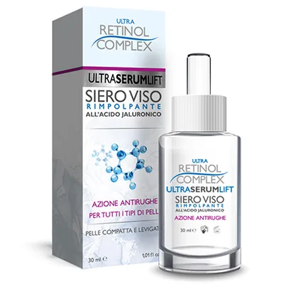 Ser Ultra Retinol Complex, Acid Hialuronic, 30ml, transparent