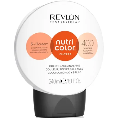 Cremă colorantă 3 în 1, Revlon, Nutri Color Filters 400 Mandarin, 240ml