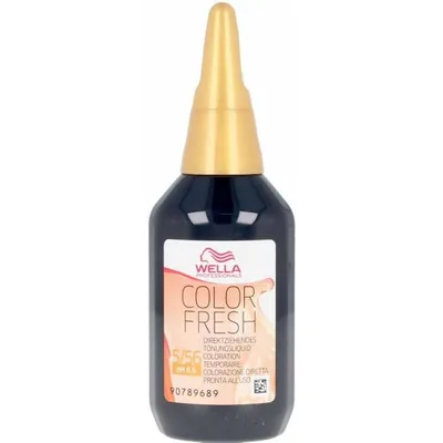 Vopsea de par semi-permanenta, Wella, Color Fresh, Fara amoniac, 75ml