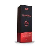 Gel de masaj, Intt Cosmetics, efect de încălzire cu aromă de căpșuni, 30ml