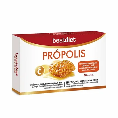 Tablete Propolis Lămâie, Best Diet, 30 tablete