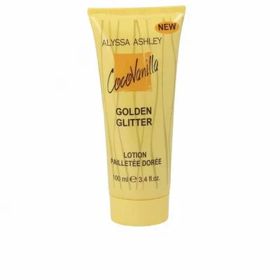 Loțiune Corp Alyssa Ashley Coco Vanilla, 100ml, auriu