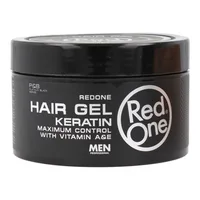 Gel de păr Red One cu Keratină, 400 ml, control maxim, vitamine A și E