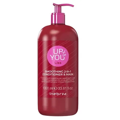 Condiționator și Mască de Netezire, Inebrya Up To You Liss, 1000 ml