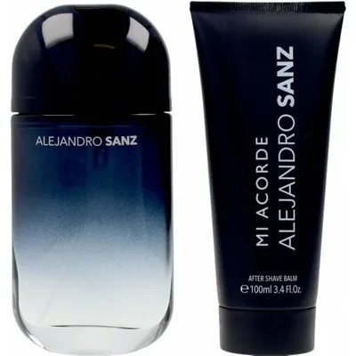 Set Parfum Alejandro Sanz Mi Acorde, Eau de Toilette 100ml + Gel de Duș 100ml