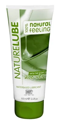 Lubrifiant personal, Hot, Nature Lube, 100ml, Aloe Vera