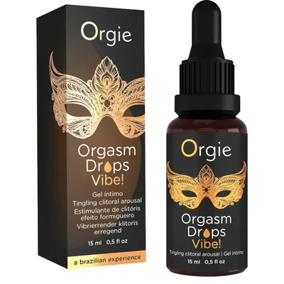 Lubrifiant personal, Orgie, Orgasm Drops, 15 ml