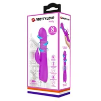 Vibrator rotativ, Pretty Love Molly, reincarcabil, mov